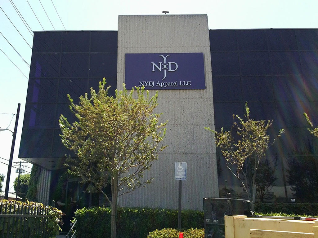 NYDJ Los Angeles Building Sign